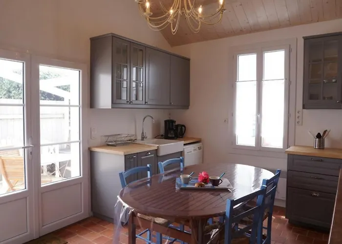 Maison De Plain-pied Avec Cour, Proche Et Commerces - 4 Couchages, - Fr-1-224b-675 * Noirmoutier-en-l'Ile